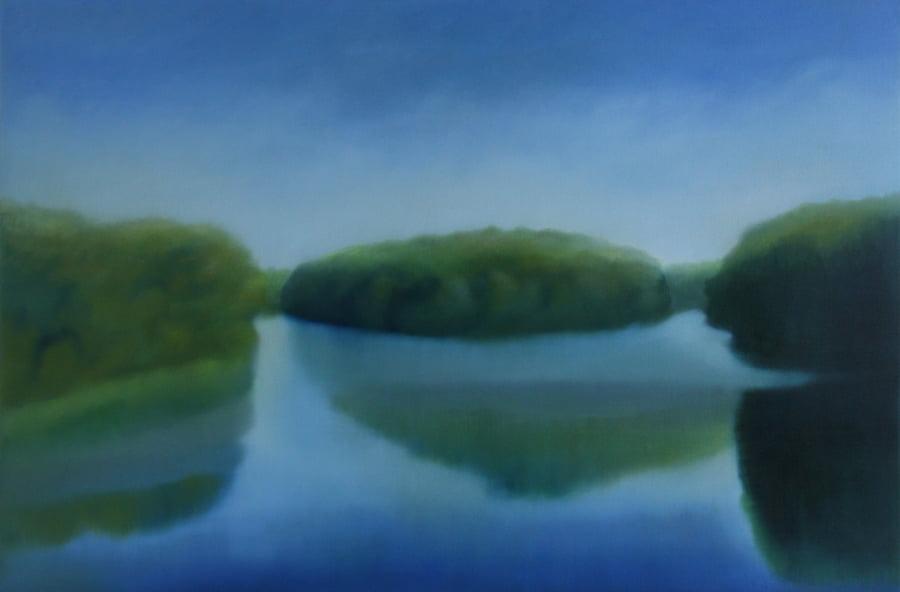 Evening Lake, 2016