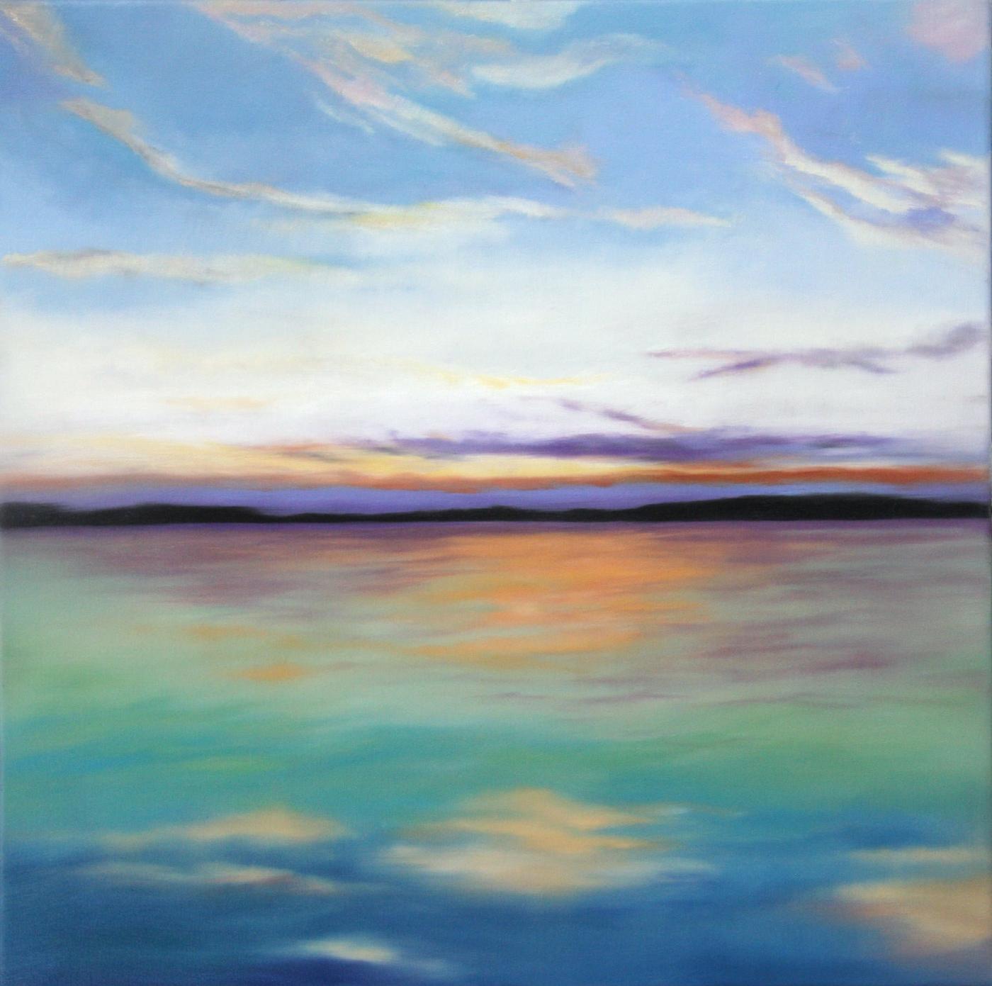 Lake Sunset #16, 2020